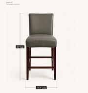 Dimensions | overall width, depth and height; you receive one stool