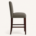 Side | true side profile showing the leg taper and the footrest stretcher