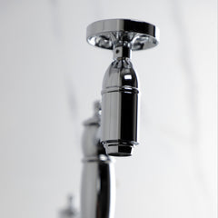 Pot Filler Faucet, Tulare, Two-Handle Deck Mount in Polished Chrome