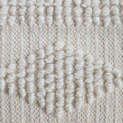 Pouf Ottoman, 34 in Wide, Cotton Blend
