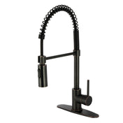 Pre-Rinse Kitchen Faucet, Concord, Single-Handle in Naples Bronze
