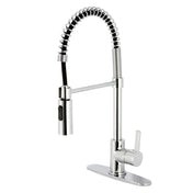 Pre-Rinse Kitchen Faucet, Sona, Single-Handle 1-Hole in Polished Chrome