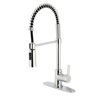 Pre-Rinse Kitchen Faucet, Sona, Single-Handle 1-Hole in Polished Chrome