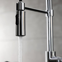 Pre-Rinse Kitchen Faucet, Sona, Single-Handle 1-Hole in Polished Chrome