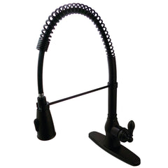 Pre-Rinse Kitchen Faucet, Tulare, Single Handle in Oil Rubbed Bronze