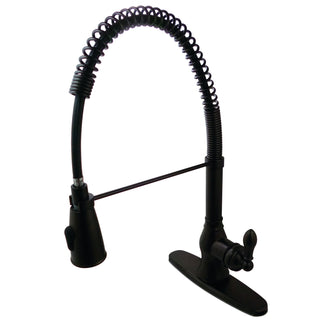 Pre-Rinse Kitchen Faucet, Tulare, Single Handle in Oil Rubbed Bronze