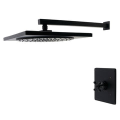 Pressure Balanced Shower Faucet, Metropolitan, Single Handle in Matte Black