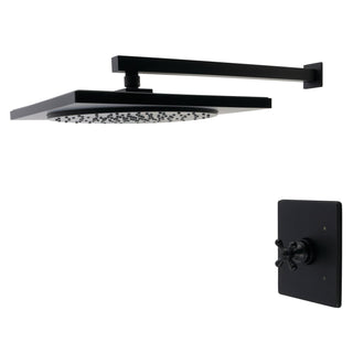 Pressure Balanced Shower Faucet, Metropolitan, Single Handle in Matte Black