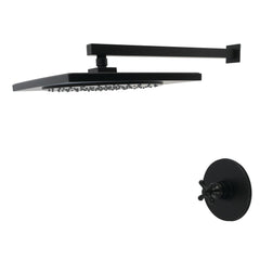 Pressure Balanced Shower Faucet, Metropolitan, Single Handle in Matte Black