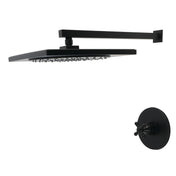 Pressure Balanced Shower Faucet, Metropolitan, Single Handle in Matte Black