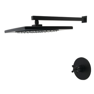 Pressure Balanced Shower Faucet, Metropolitan, Single Handle in Matte Black