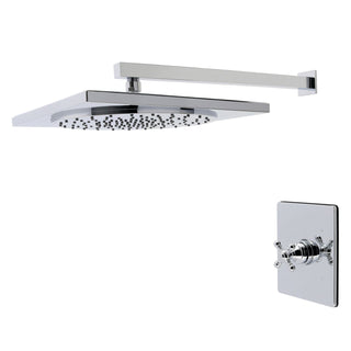 Pressure Balanced Shower Faucet, Metropolitan, Single Handle in Polished Chrome