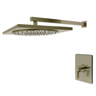 Pressure Balanced Shower Faucet, NuvoFusion, Single Handle in Brushed Nickel