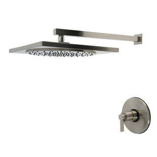 Pressure Balanced Shower Faucet, NuvoFusion, Single Handle in Brushed Nickel