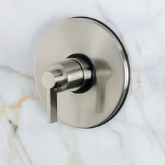 Pressure Balanced Shower Faucet, NuvoFusion, Single Handle in Brushed Nickel