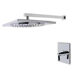 Pressure Balanced Shower Faucet, NuvoFusion, Single Handle in Polished Chrome