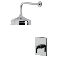 Pressure Balanced Shower Faucet, NuvoFusion, Single Handle in Polished Chrome