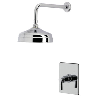 Pressure Balanced Shower Faucet, NuvoFusion, Single Handle in Polished Chrome