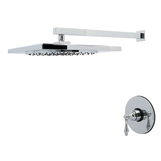 Pressure Balanced Shower Faucet, Restoration, Single Handle in Polished Chrome