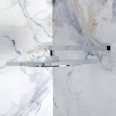Pressure Balanced Shower Faucet, Restoration, Single Handle in Polished Chrome