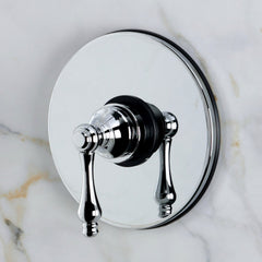 Pressure Balanced Shower Faucet, Restoration, Single Handle in Polished Chrome
