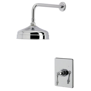 Pressure Balanced Shower Faucet, Restoration, Single Handle in Polished Chrome
