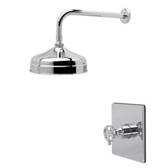 Pressure Balanced Shower Faucet, Webb, Single Handle in Polished Chrome