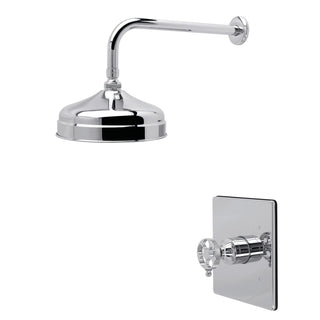 Pressure Balanced Shower Faucet, Webb, Single Handle in Polished Chrome