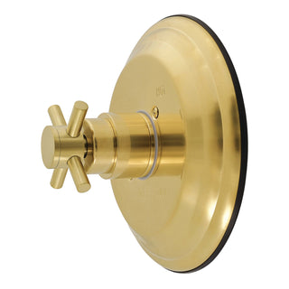 Pressure Balanced Shower Valve and Trim Set, Concord, Single Handle in Brushed Brass