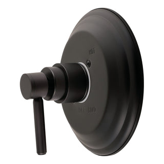 Pressure Balanced Shower Valve and Trim Set, Concord, Single Handle in Matte Black