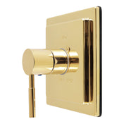 Pressure Balanced Shower Valve and Trim Set, Concord, Single Handle in Polished Brass