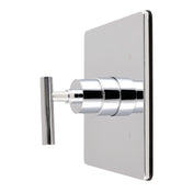 Pressure Balanced Shower Valve and Trim Set, Manhattan, Single Handle in Polished Chrome