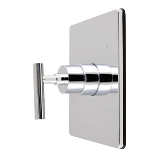 Pressure Balanced Shower Valve and Trim Set, Manhattan, Single Handle in Polished Chrome