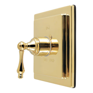 Pressure Balanced Shower Valve and Trim Set, Revival, Single Handle in Polished Brass