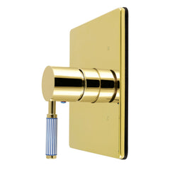 Pressure Balanced Shower Valve and Trim Set, Verona, Single Handle in Polished Brass