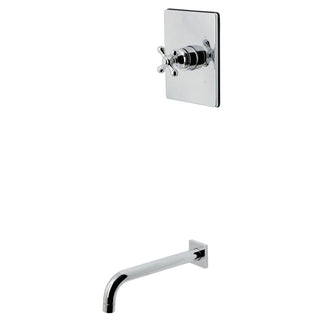 Pressure Balanced Tub Faucet, Restoration, Single Handle in Polished Chrome
