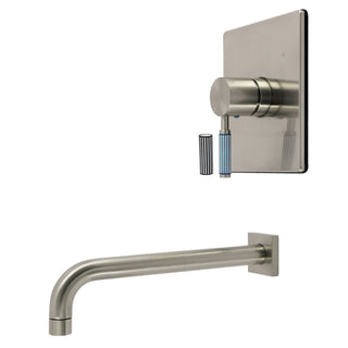 Pressure Balanced Tub Faucet, Verona, Single Handle in Brushed Nickel