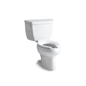 Two-Piece Toilet, Wellworth, Pressure Assist, Elongated, 1.6 GPF, White
