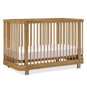 Convertible Crib, Nest, 4-in-1, Solid Pine Wood, Brown