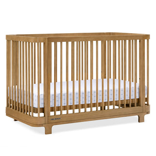 Convertible Crib, Nest, 4-in-1, Solid Pine Wood, Brown