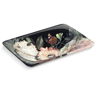 Bathroom Sink, Dutchmaster, Rectangle, Vitreous China, White