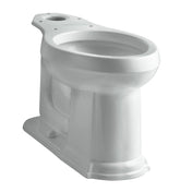 Elongated Toilet Bowl, Devonshire, Comfort Height, Ceramic, Ice Grey
