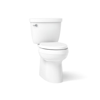 Two-Piece Toilet, Cimarron, Elongated, 1.28 GPF, Vitreous China