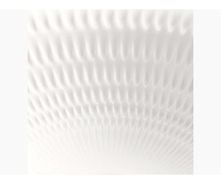 Round Bathroom Sink, Derring Carillon, Vitreous China, Translucent White