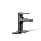 Bathroom Sink Faucet, Taut, Single-Handle, Brass, Matte Black