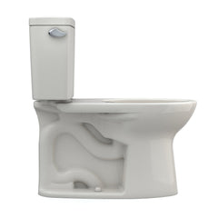 Two-Piece Elongated Toilet, Drake, 1.6 GPF, Universal Height, Sedona Beige