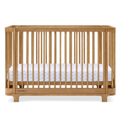Convertible Crib, Nest, 4-in-1, Solid Pine Wood, Brown