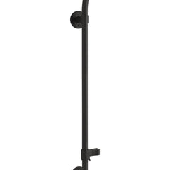 Bath and Shower Column, Hydrorail -S, Iron, Matte Black