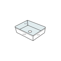 Undermount Kitchen Sink, Undertone Preserve, Single Bowl, Stainless Steel
