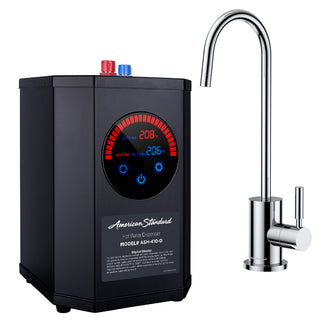 Instant Hot Water Dispenser, Single-Handle Faucet, 2.4 Quart Tank, Polished Chrome